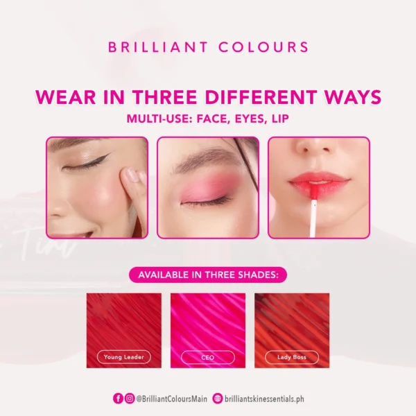 Brilliant Colours Lip and Cheek Tint 4.5ml