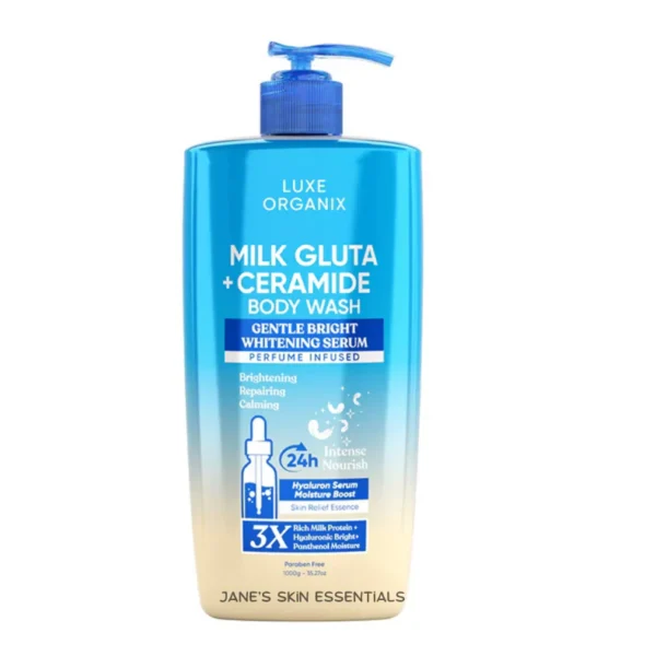 Luxe Organix Milk Gluta + Ceramide Body Wash 1000ml