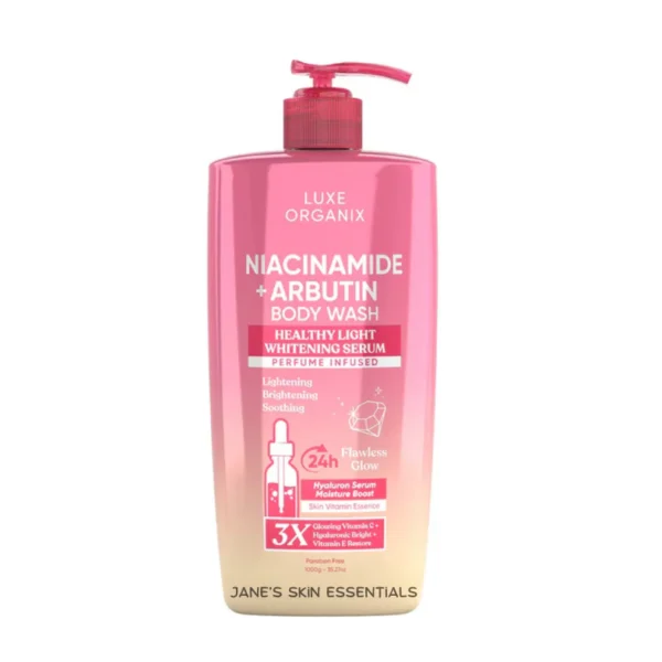 Luxe Organix Niacinamide + Arbutin Body wash 1000ml