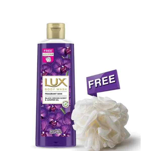 Lux Black Orchid Scent & Juniper Scent Body Wash - 245ml