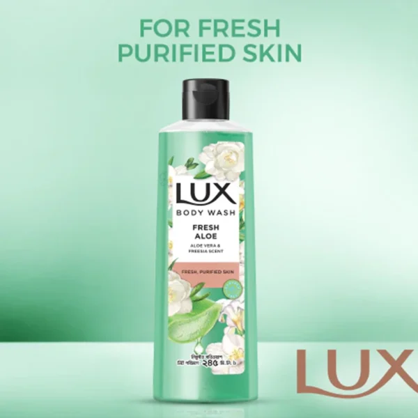 Lux Body Wash Freesia Scent & Aloe Vera - 245ml